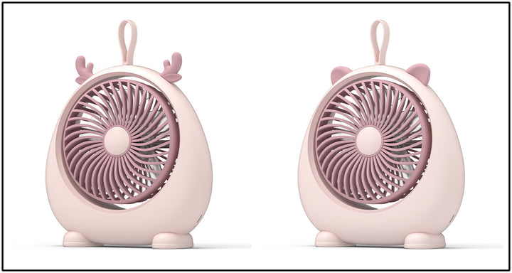 Ladies innovative mini fan in animal motif Stornfield