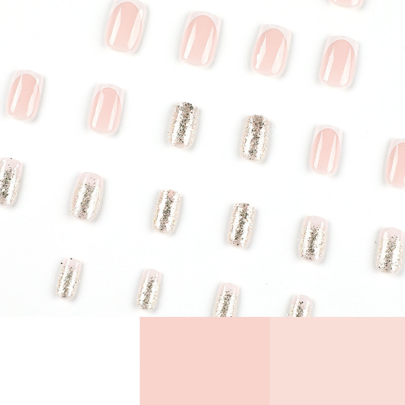 Sparkling nail art with glitter accents Stornfield