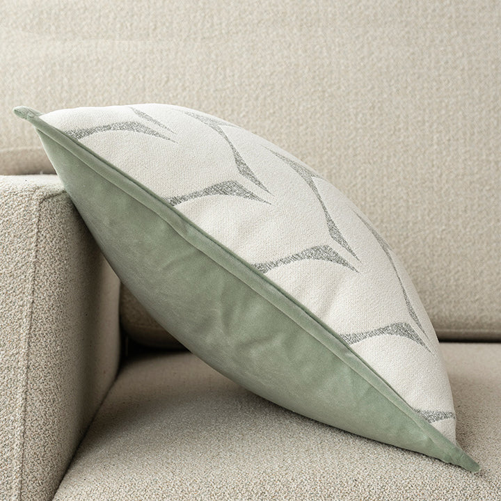 Floral Embossed Decorative Cushion
