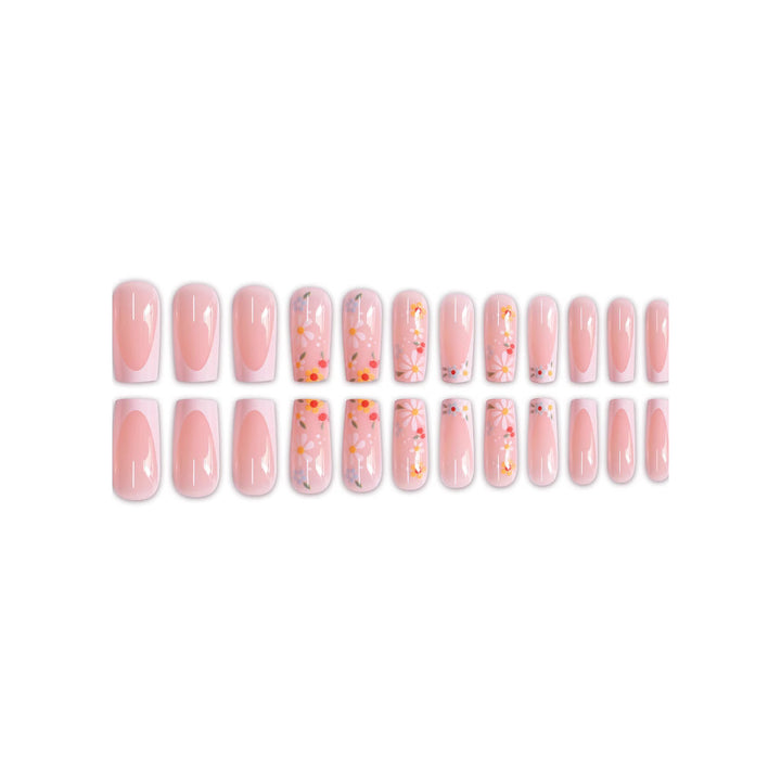 Floral Design Press-On Nail Art Stornfield