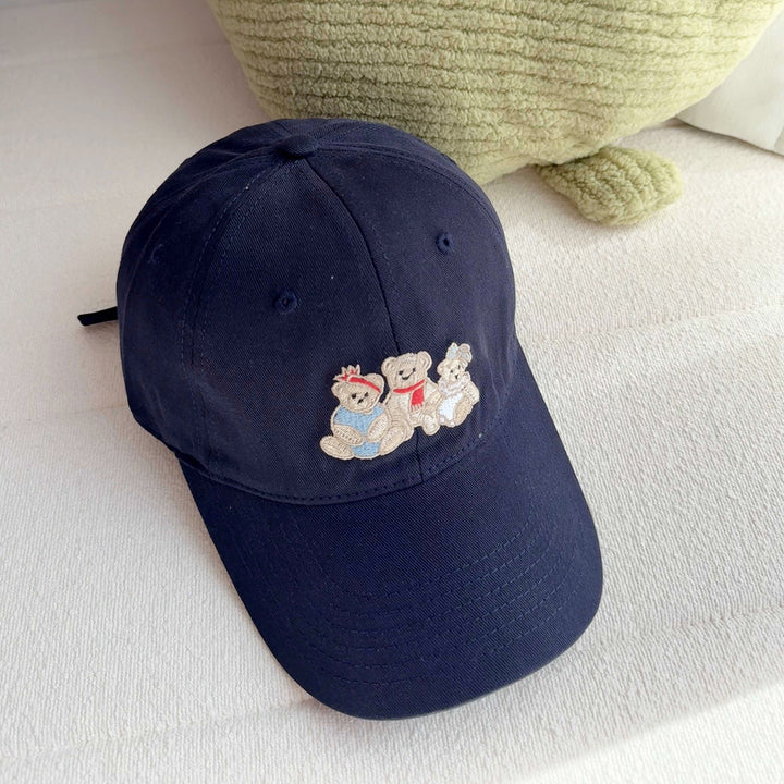 Women's Playful Embroidered Bear Cap Stornfield