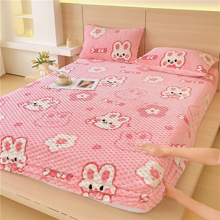 Floral Patterned Bed Cover
