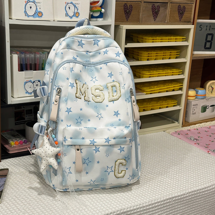 Stylish Graphic Print School Backpack Stornfield
