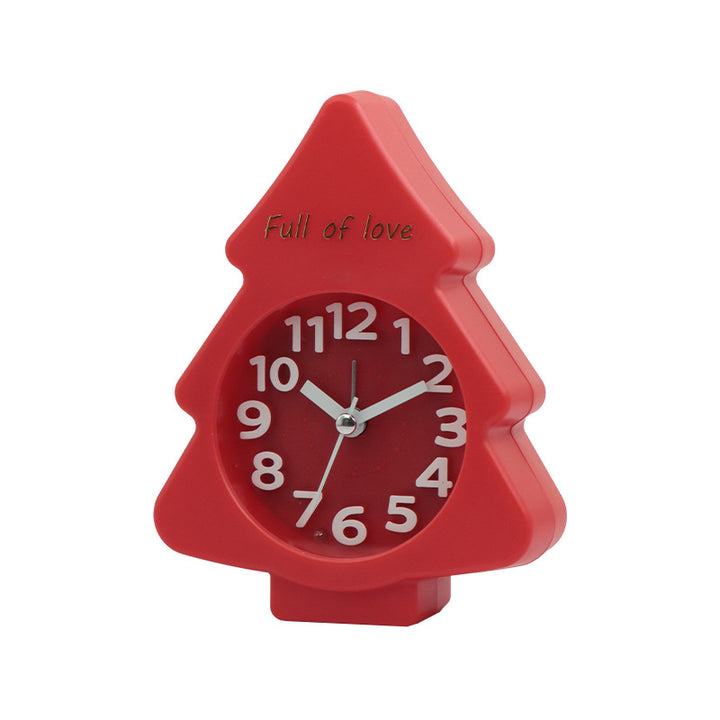 Funnier bedside clock in creative Christmas tree design Stornfield