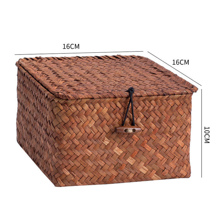 Handmade Woven Storage Cube Stornfield