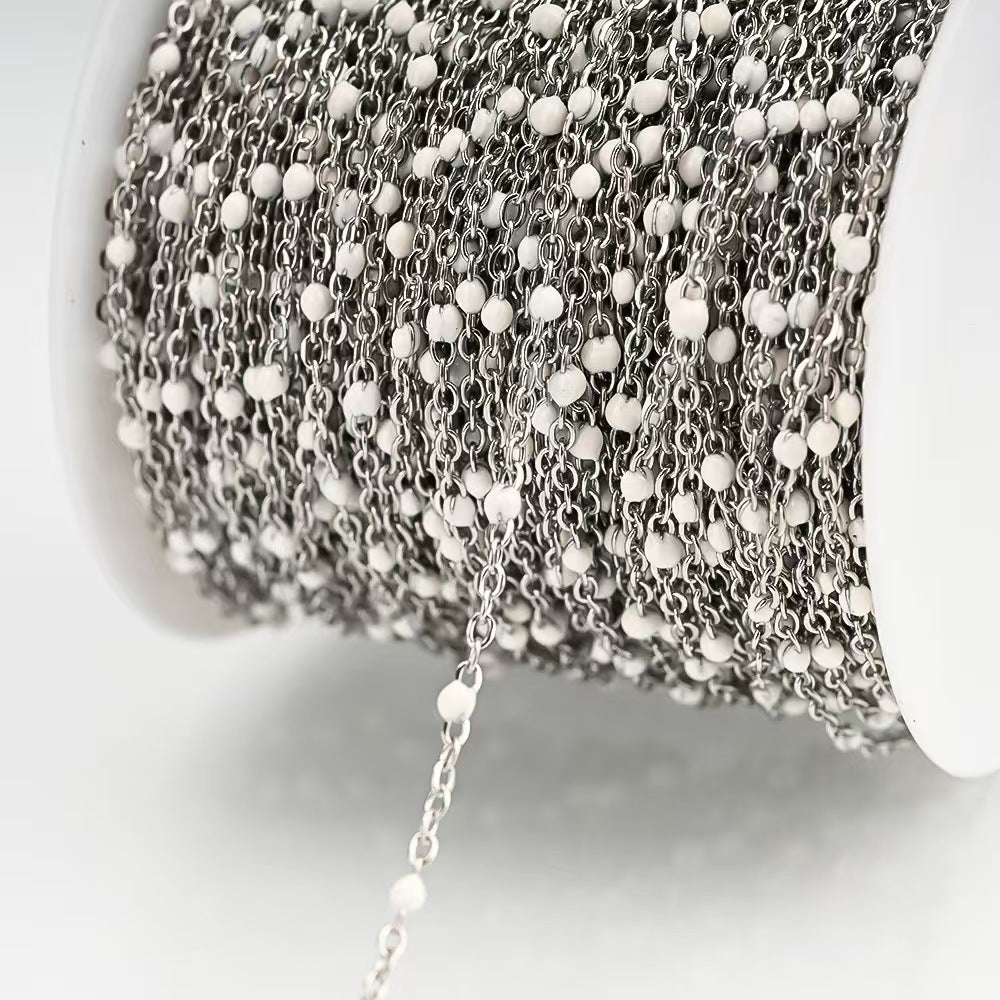 Delicate Beaded Chain Necklace Stornfield