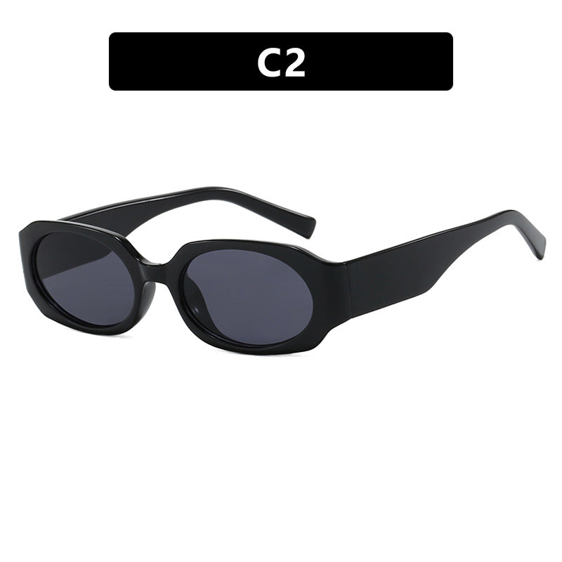 Women extravagant sunglasses in stylish retro design Stornfield