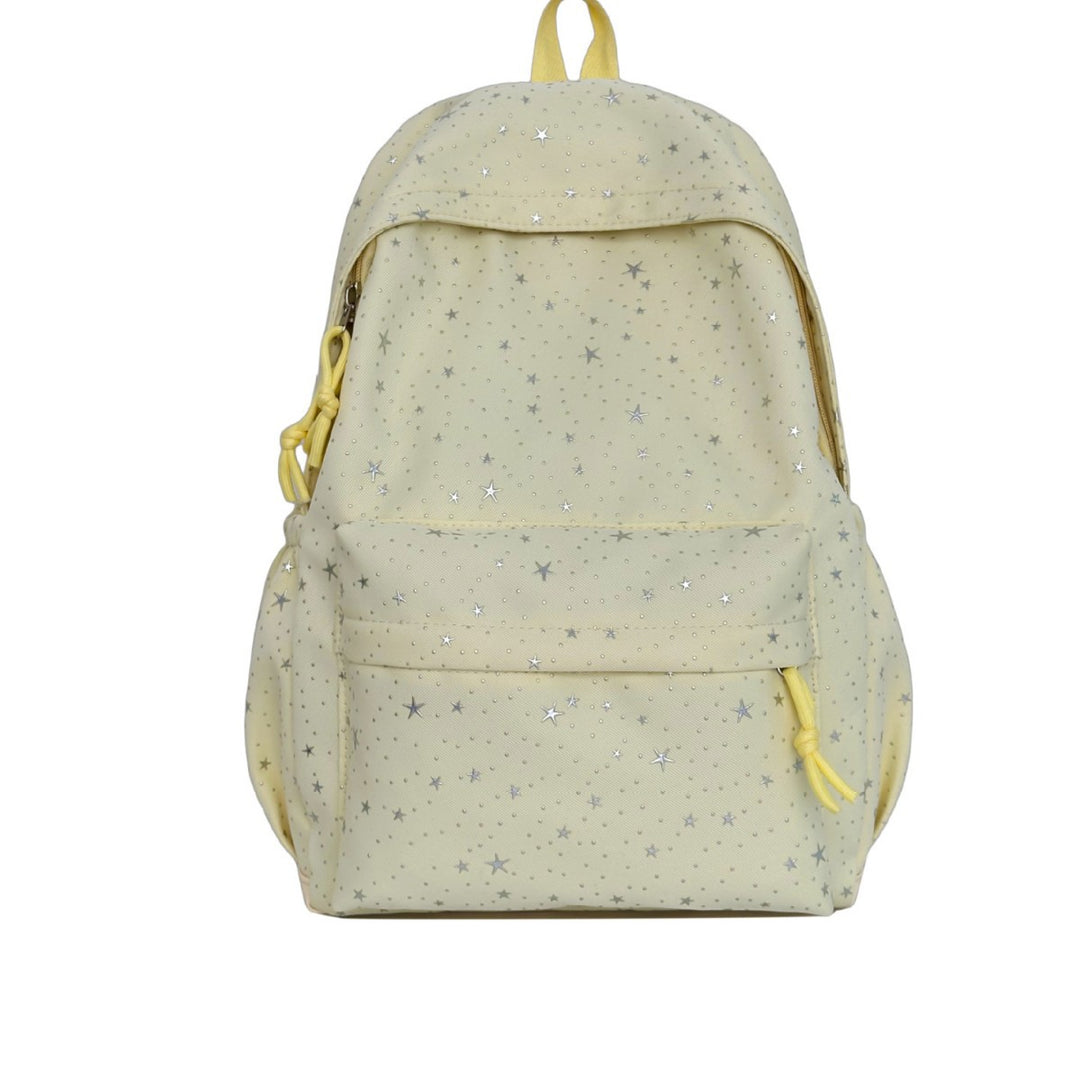 Fashionable backpack with sparkling star motif Stornfield