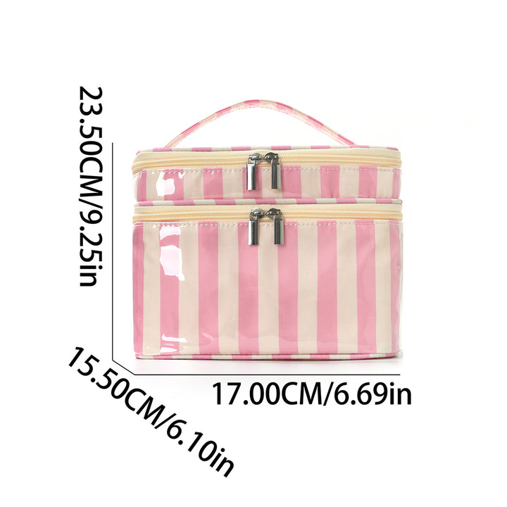 Cosmetic Organizer with Double Compartment System Stornfield