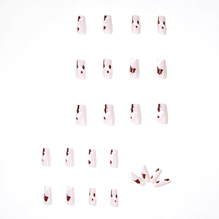 Artistic acrylic nails with elegant gradient and creative designs Stornfield