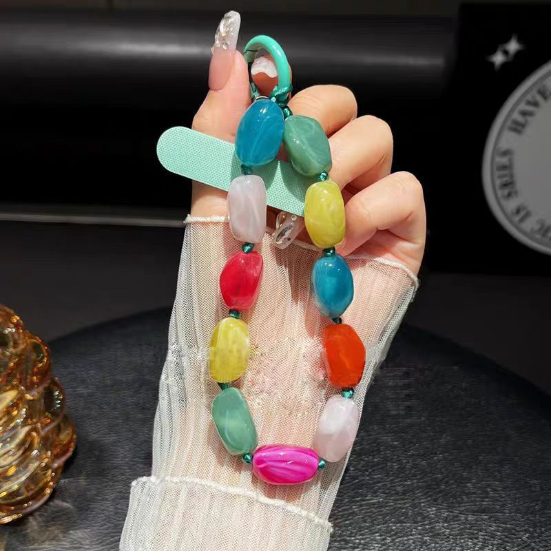 Vibrant Beaded Charm Key Holder Stornfield
