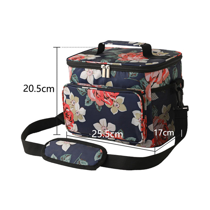 Women's Insulated Cooler Bag with Practical Carry Handle and Versatile Compartments Stornfield