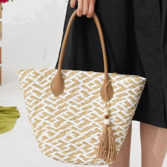 Geometric Beach Tote Stornfield