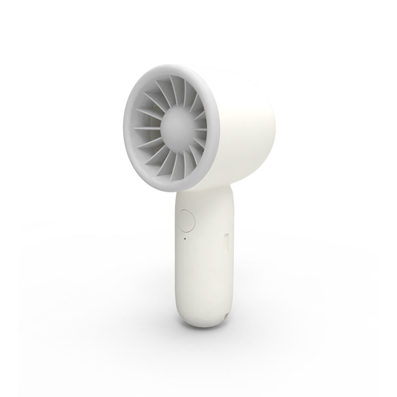 Unisex compact rechargeable handheld fan with quiet turbine fan Stornfield