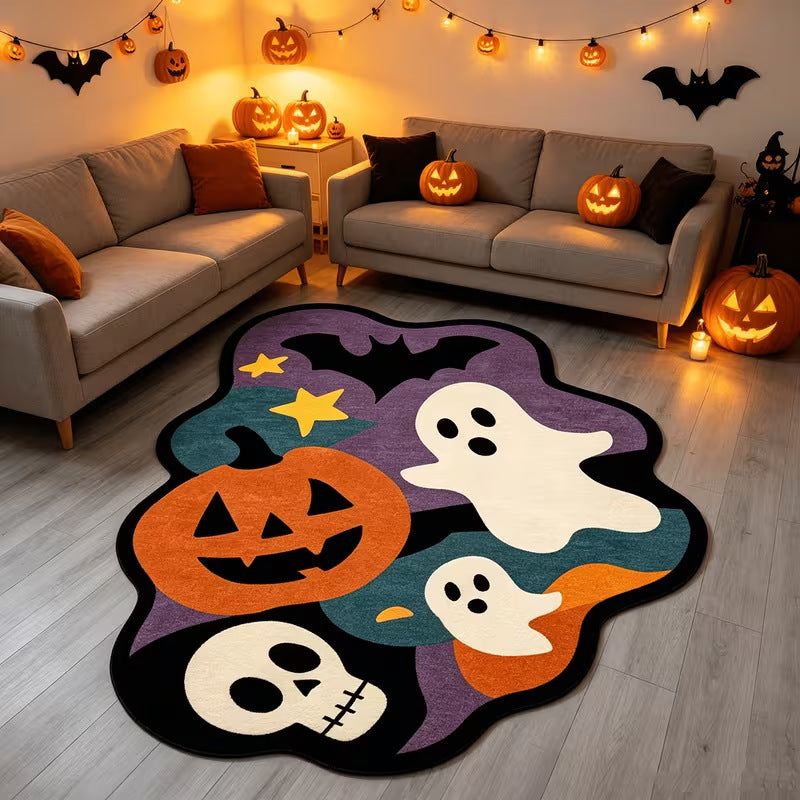 Gingerbread-Themed Area Rug