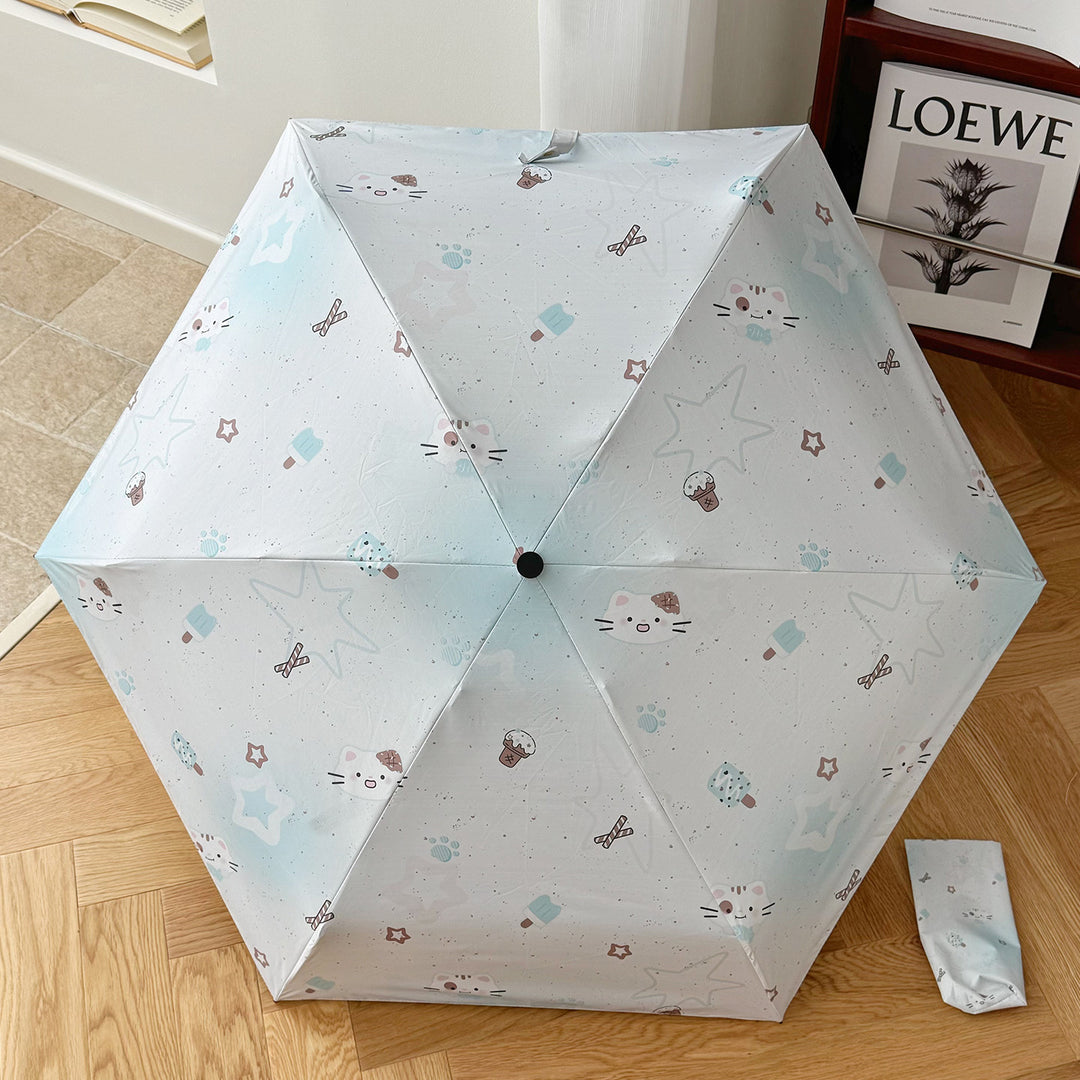 Women's Foldable Umbrella with Cheerful Animal Designs Stornfield