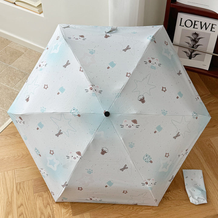 Women's Foldable Umbrella with Cheerful Animal Designs Stornfield