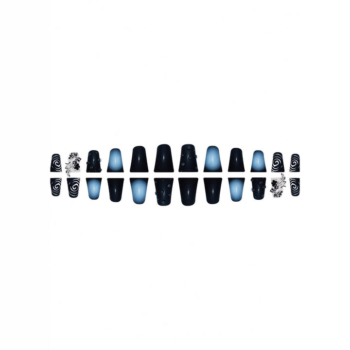 Artistic 3D Textured Nail Design Stornfield