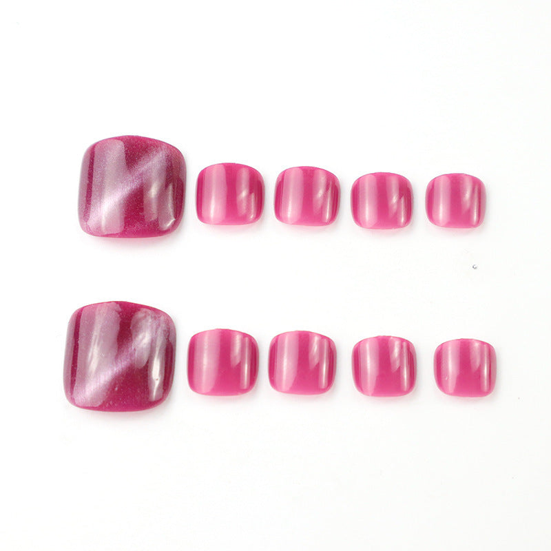 Premium Gel Press-On Toenail Set Stornfield
