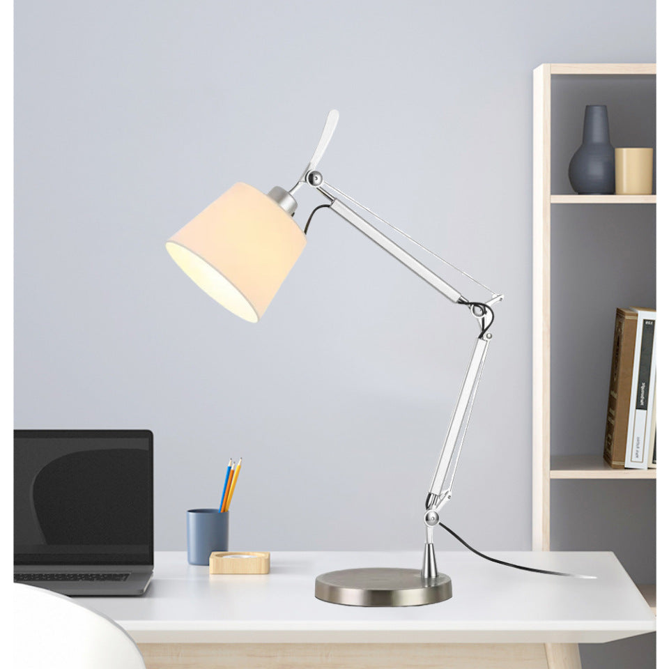 Adjustable Swing Arm Desk Lamp