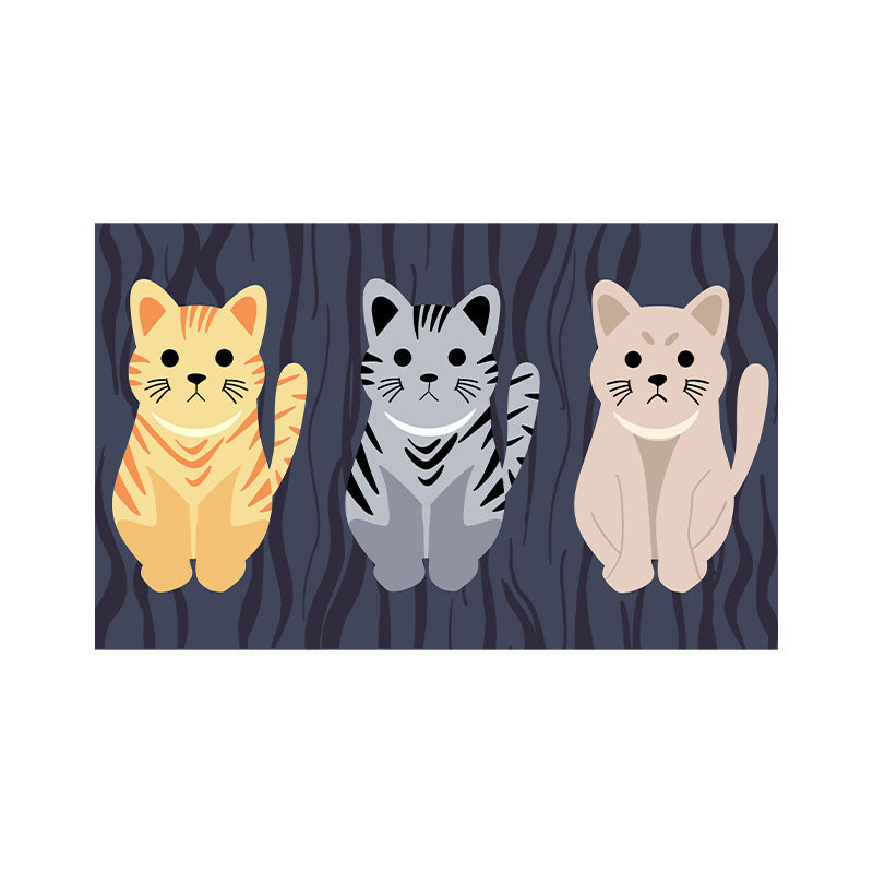 Cat-Themed Kitchen Comfort Mat