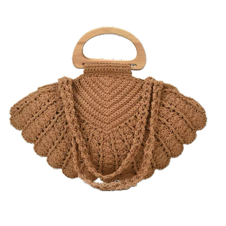 Handbag with wooden handles Stornfield