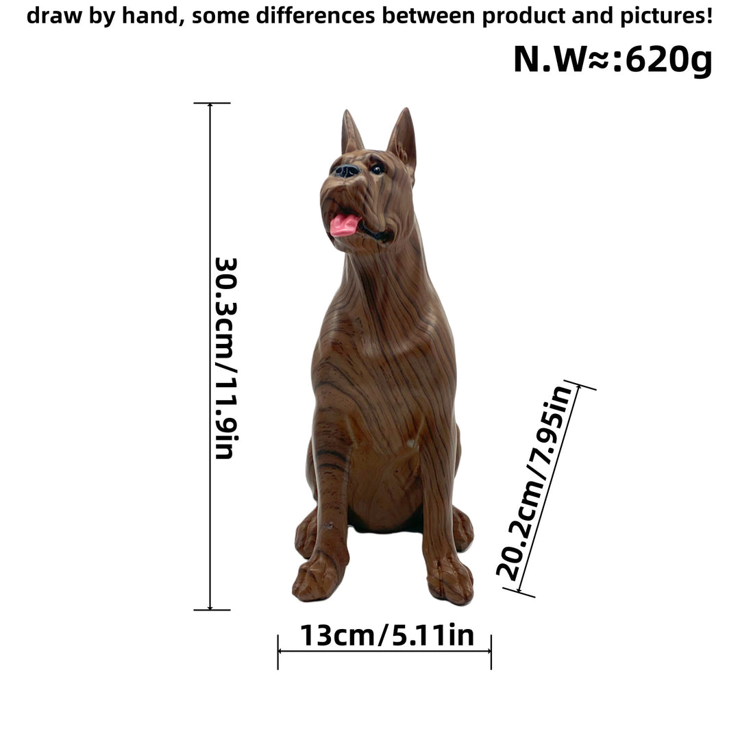 Colorful decorative figure of a dog in modern design Stornfield
