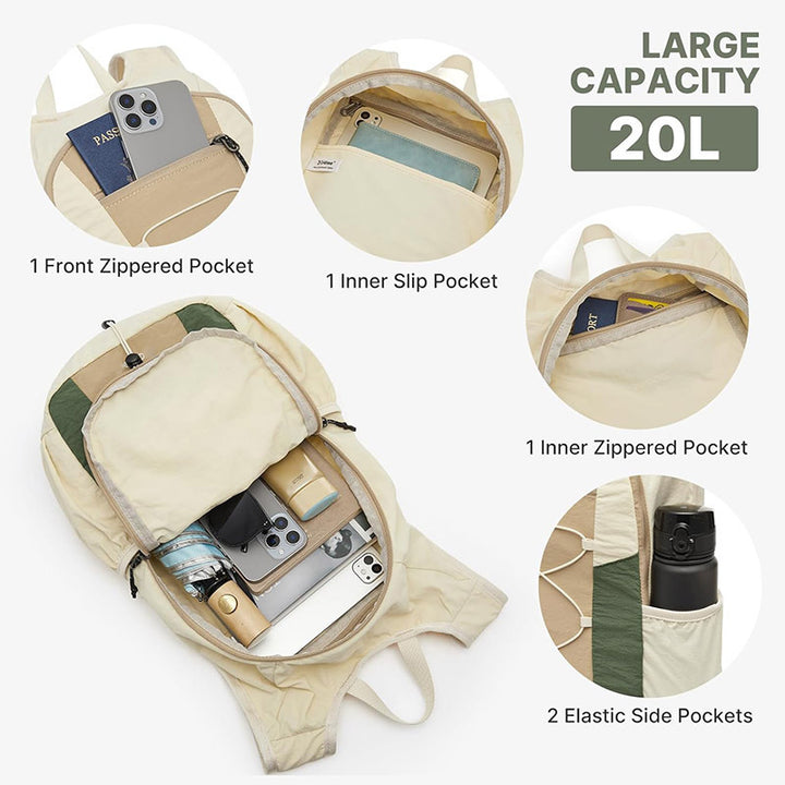 Ultralight Outdoor Backpack with Compact Storage Stornfield