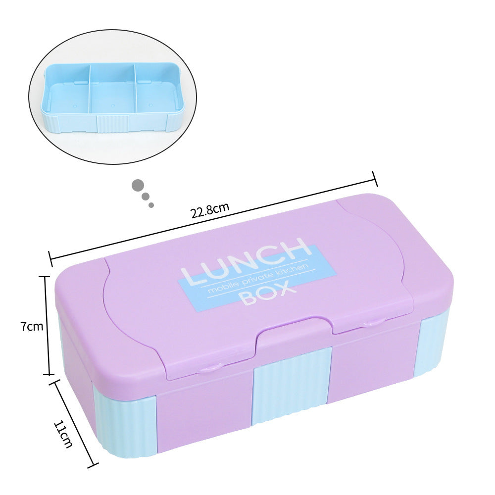 Stylish Multi-Section Lunch Box