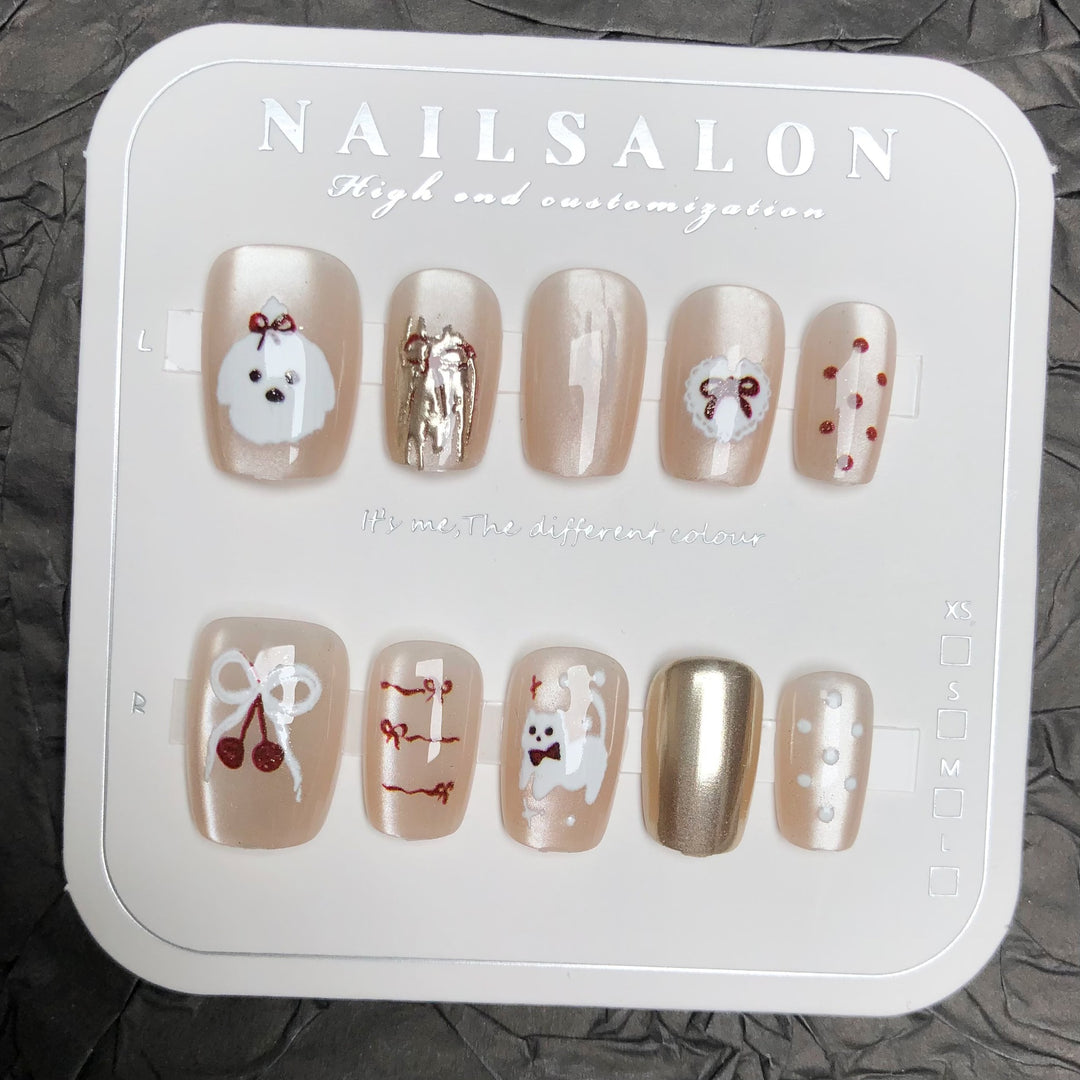 Creative Customizable Press-On Nails