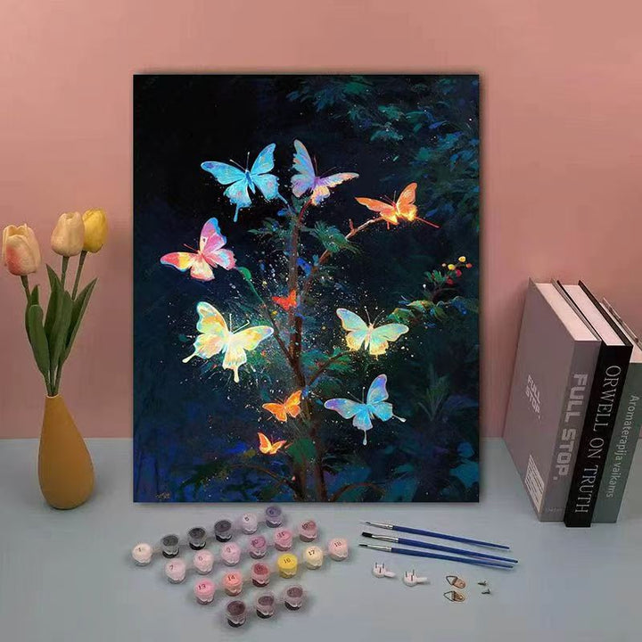 DIY Butterfly Paint by Numbers Kit Stornfield