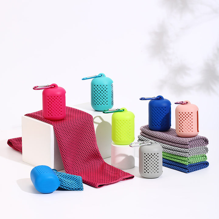 Unisex cooling towel in storage case Stornfield