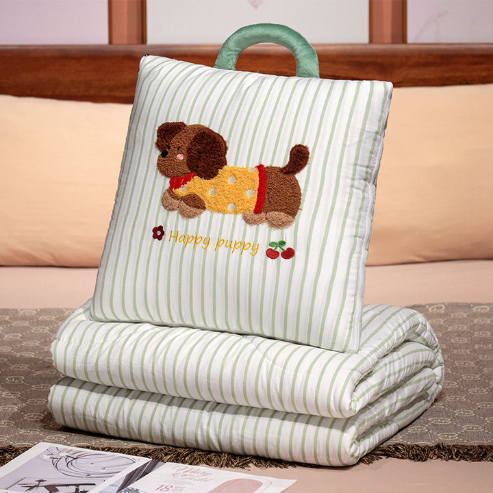 Cuddle pillow with cute dog motif Stornfield