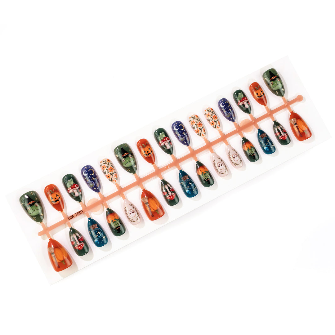 Halloween-Themed Nail Art