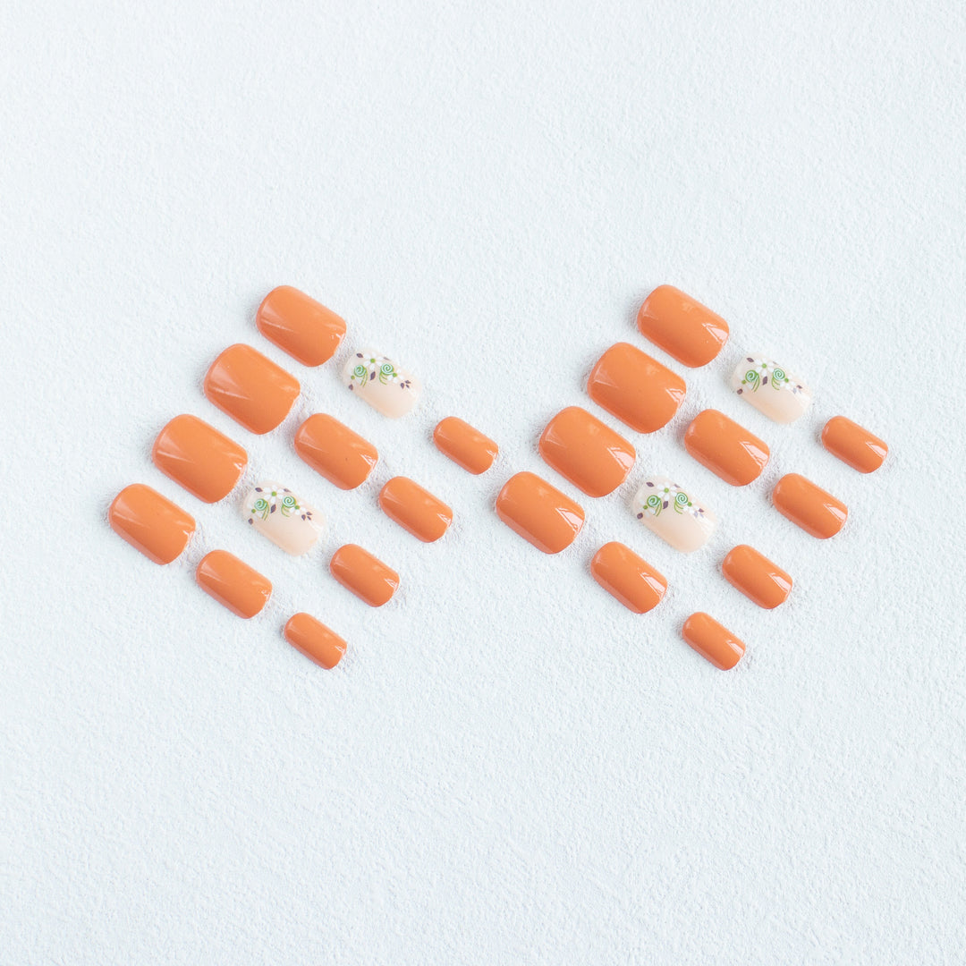 Floral Embellished Nail Art Kit