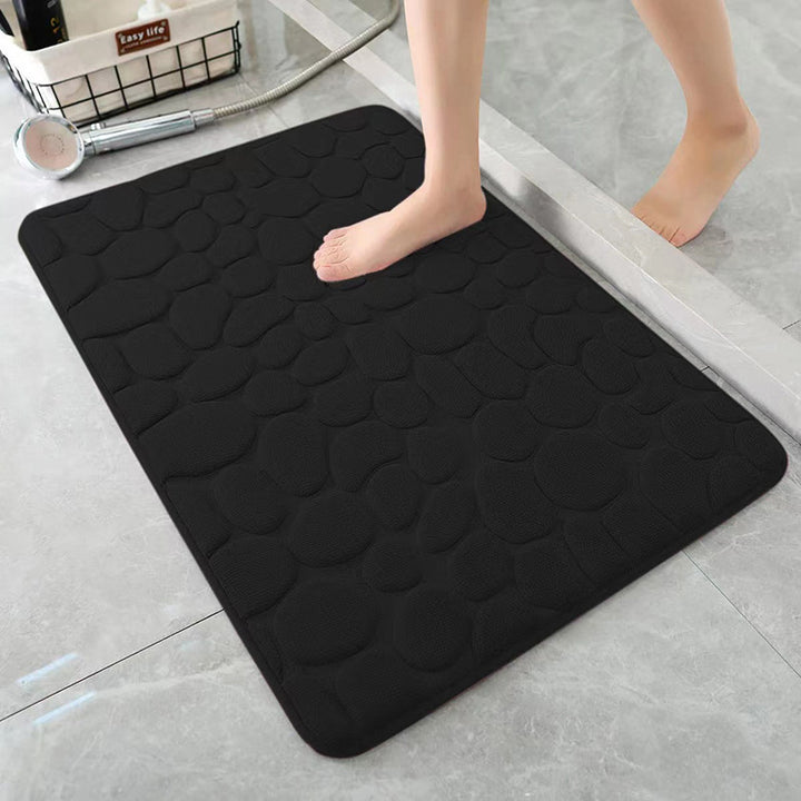 Textured Pebble Bath Mat