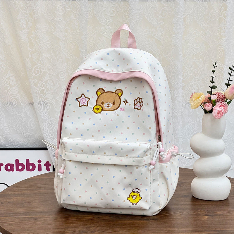 Cute Illustrated Animal-Themed Backpack Stornfield