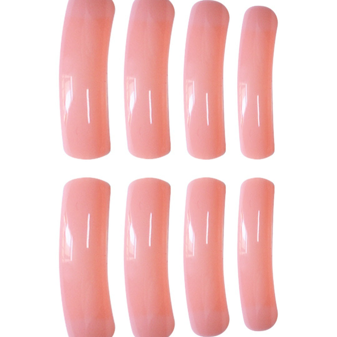 Glossy Long Press-On Nail Extensions Stornfield