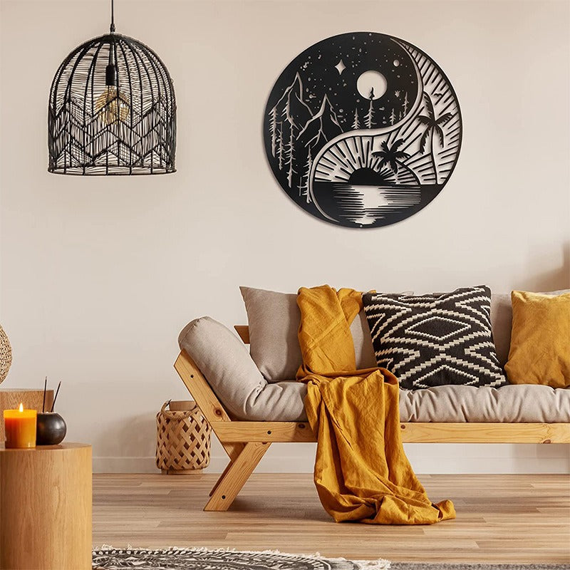 Stornfield | Black Metal Wall Art Home Decor