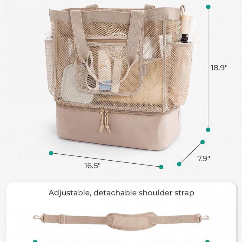 Cooler and transport bag with insulated interior Stornfield