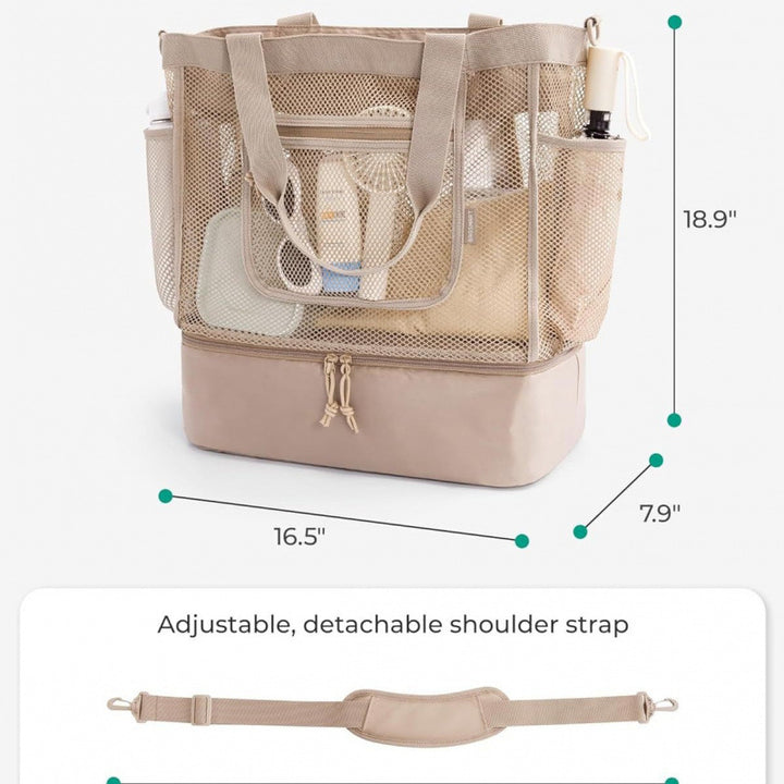 Cooler and transport bag with insulated interior Stornfield