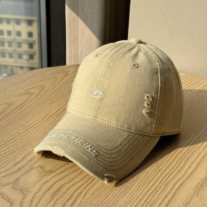 Men's Distressed Denim Baseball Cap Stornfield