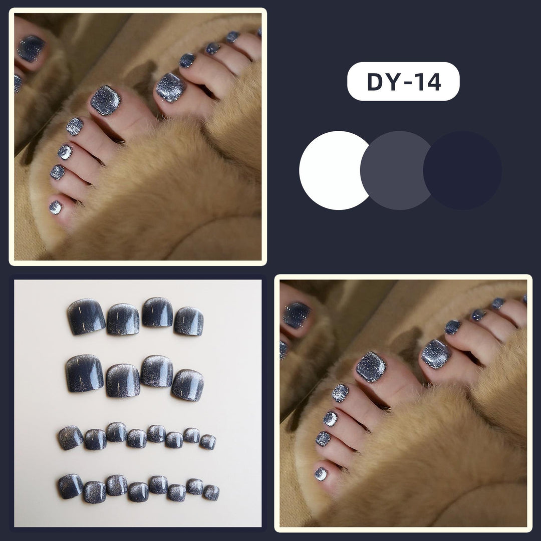 Sparkling Press-On Toenail Art Kit Stornfield