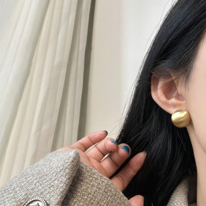 Elegant earrings made of high-gloss metal Stornfield