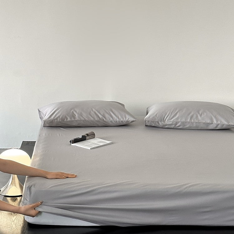 Cooling Bamboo-Blend Deep-Pocket Fitted Sheet and Pillowcase Set