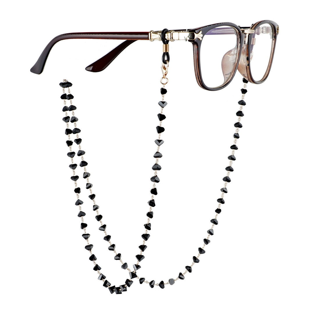 Heart-Shaped Beaded Eyewear Chain Stornfield