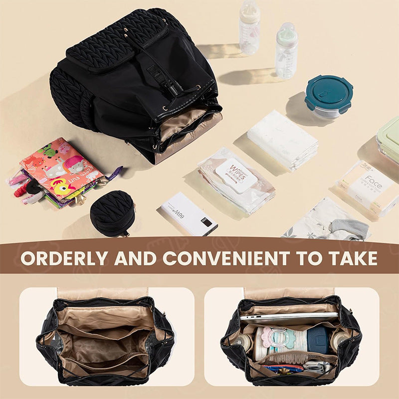 Stylish backpack with padded back and versatile compartments Stornfield