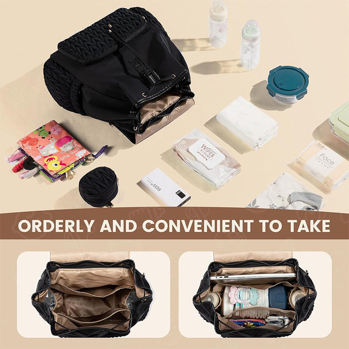 Stylish backpack with padded back and versatile compartments Stornfield