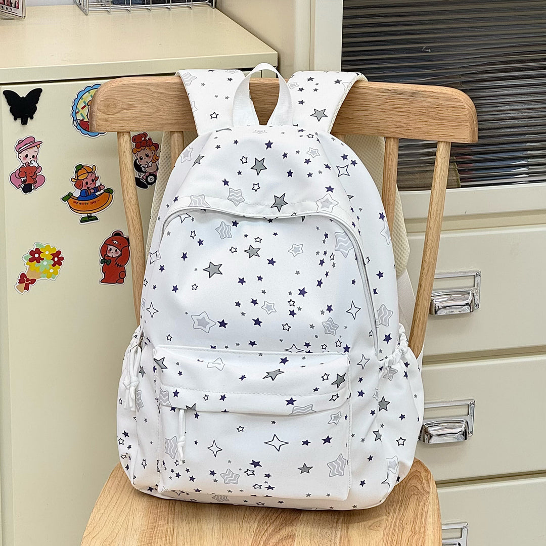Star-Print Casual Backpack Stornfield