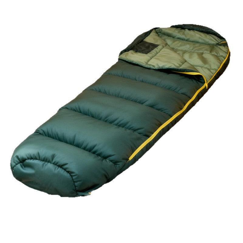 Comfortable sleeping bag with integrated hood Stornfield